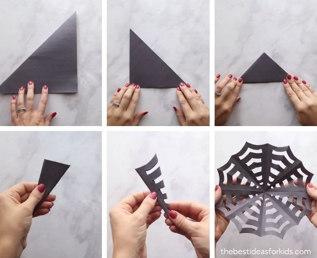 Halloween themed paper crafts